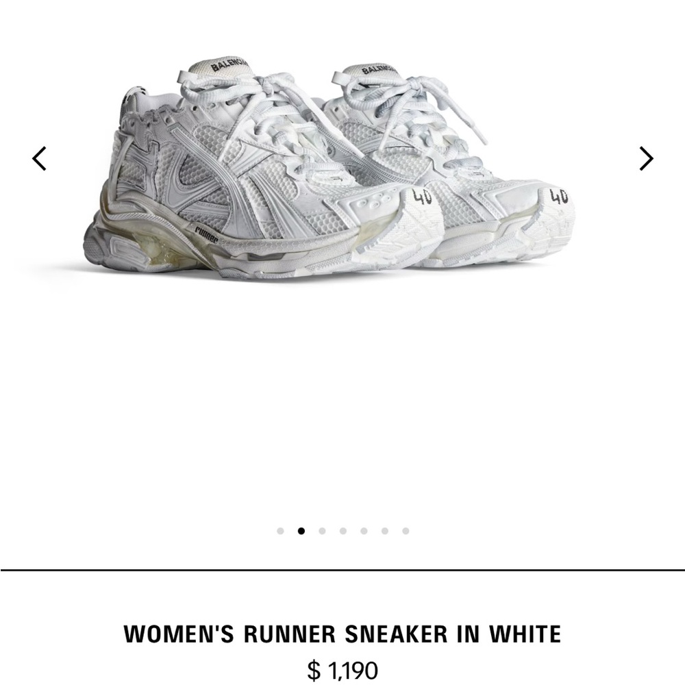 Balenciaga runner size 39